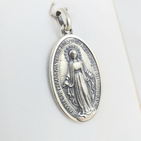 Medalla religiosa de plata 925 Milagrosa