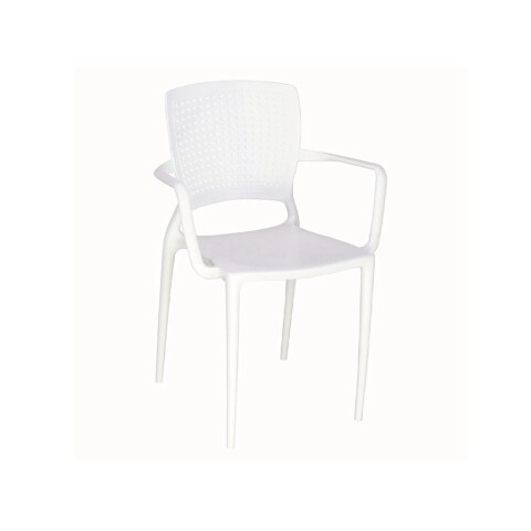 SILLA SAFIRA 58X51X84.5CM BLANCO SILLA SAFIRA 58X51X84.5CM BLANCO