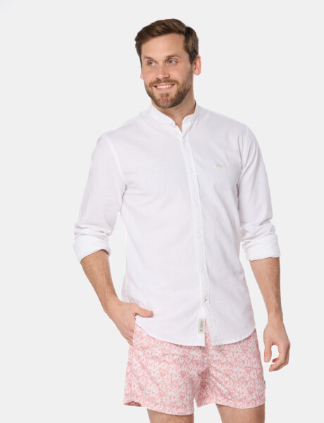 SHORT DE BAÑO ESTAMPADO Bordo