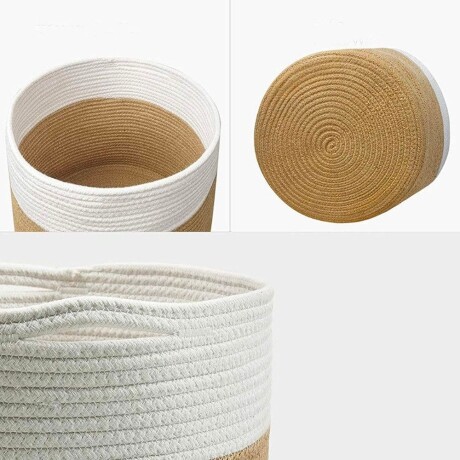Canasto Seamix 30 cm Blanco