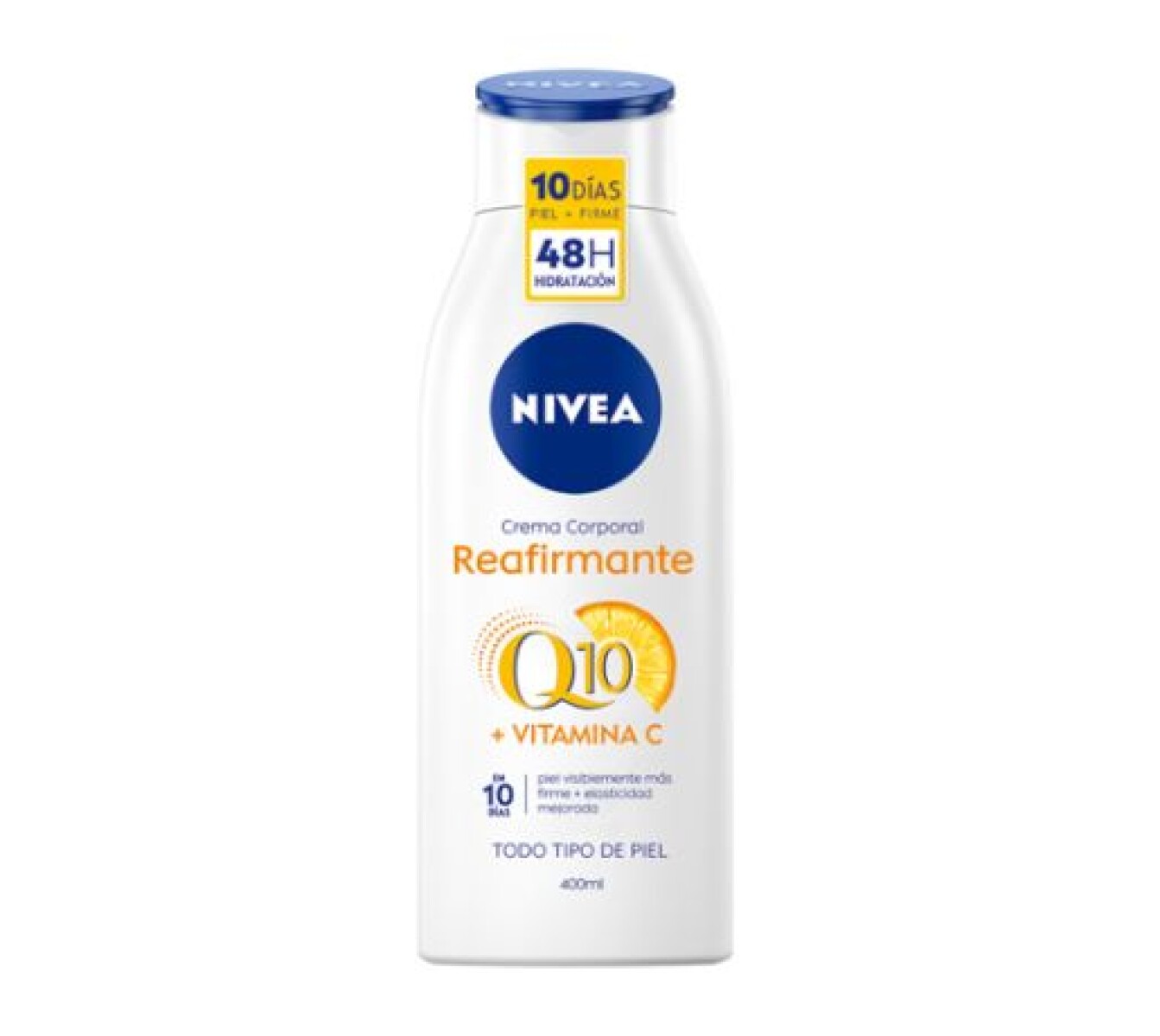 Nivea Crema Corporal Q10 + Vitamina C 400ml – Reafirma y Revitaliza la Piel