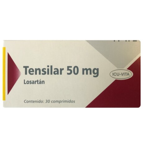Tensilar 50mg 30 Comprimidos Tensilar 50mg 30 Comprimidos