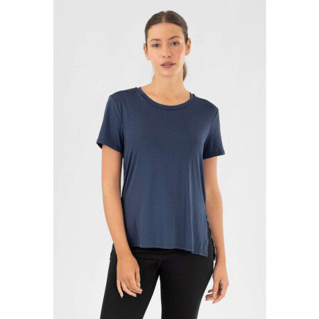 Remera print periscope 25 Azul piedra