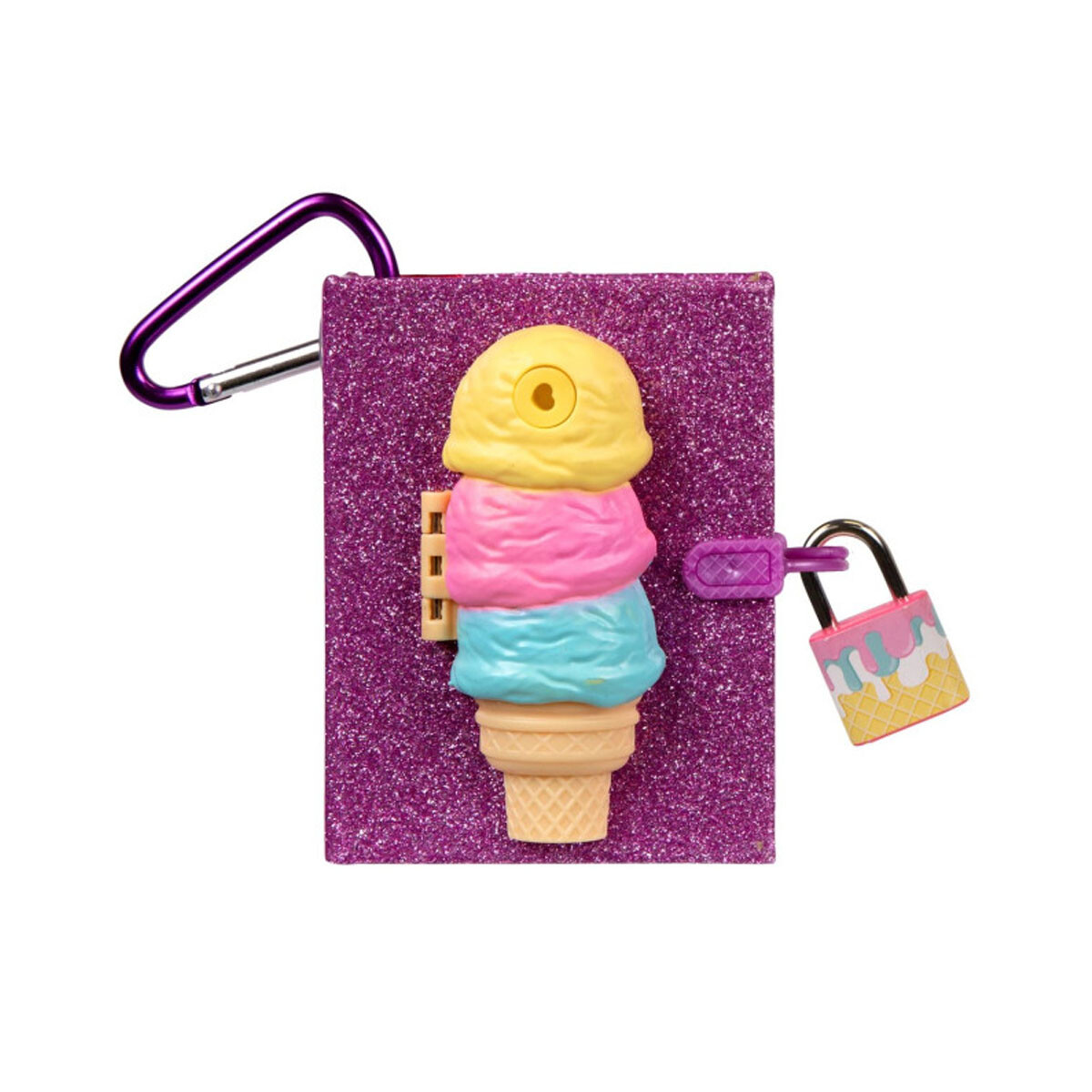 Minidiario con accesorio Real Littles - Ice Cream Secret 