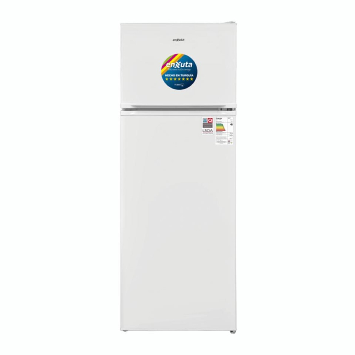 Refrigerador ENXUTA RENX14-215FHW Capacidad 213Lts Frío Húmedo 