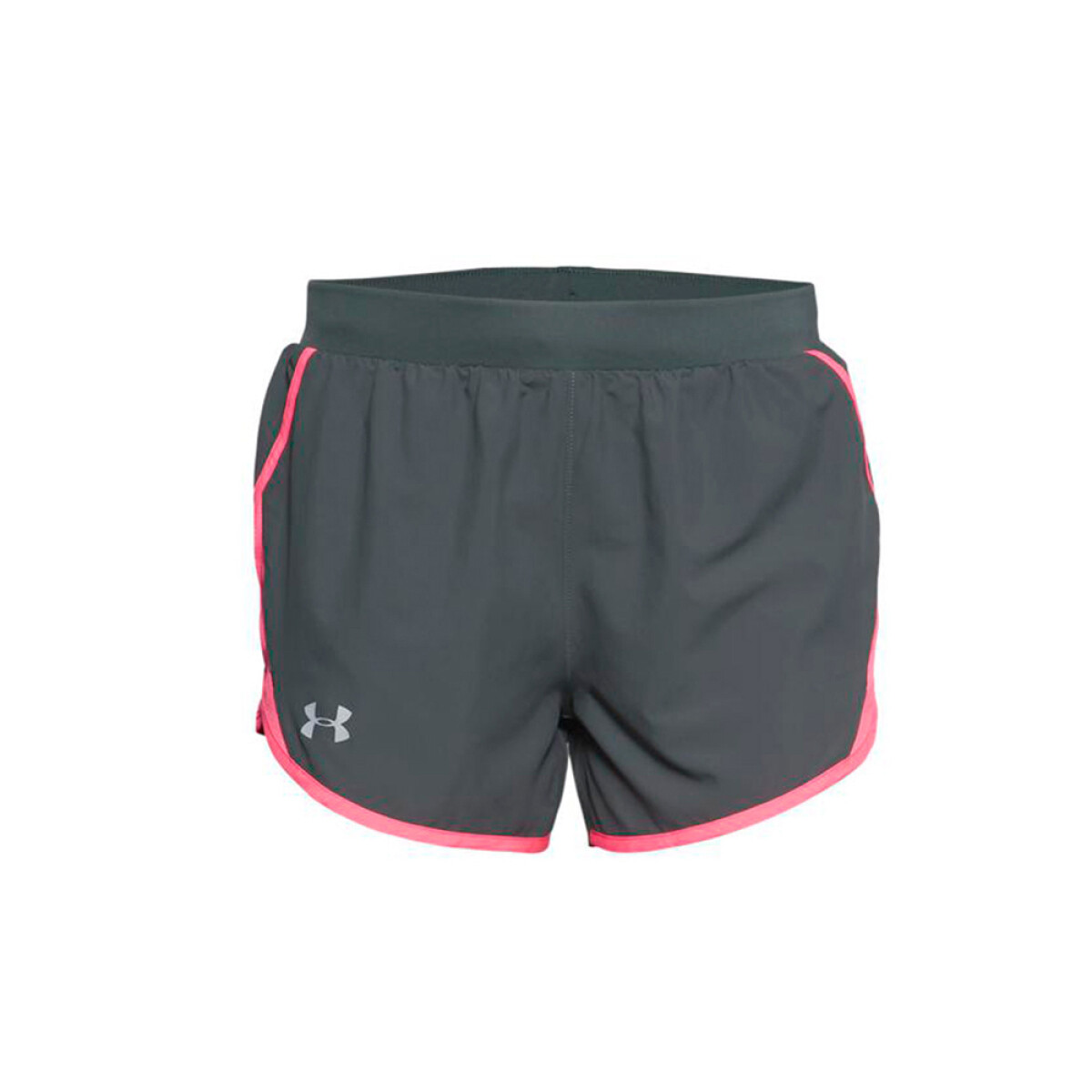 SHORT UNDER ARMOUR UA FLY BY 2.0 - Grey/Pink 