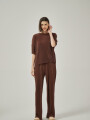 Remera Echarri Chocolate