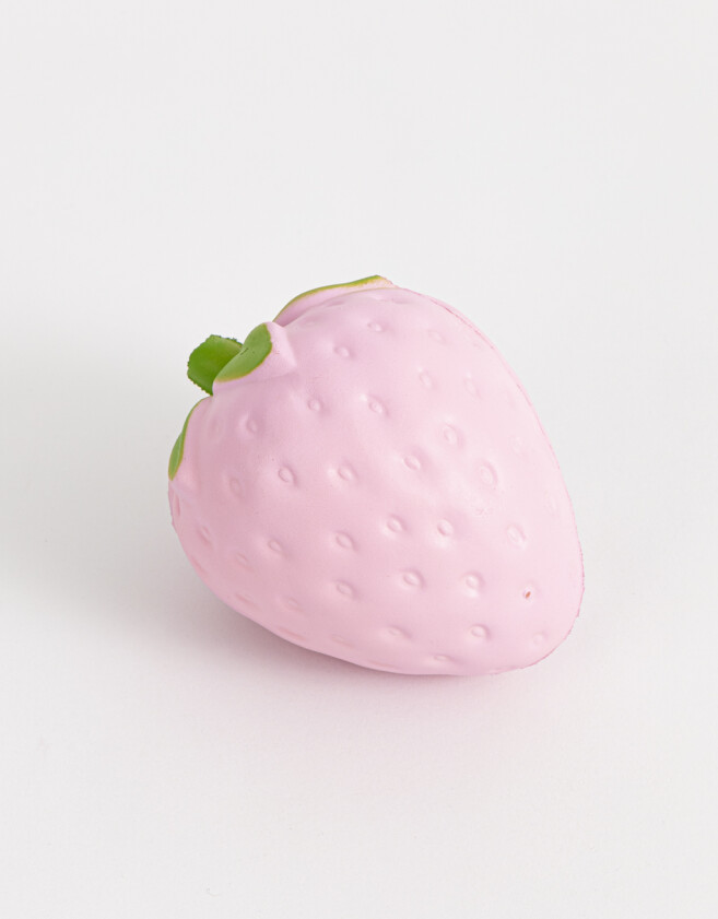 Lúdico Squeeze Squishy Frutilla Rosa - Rosa Claro