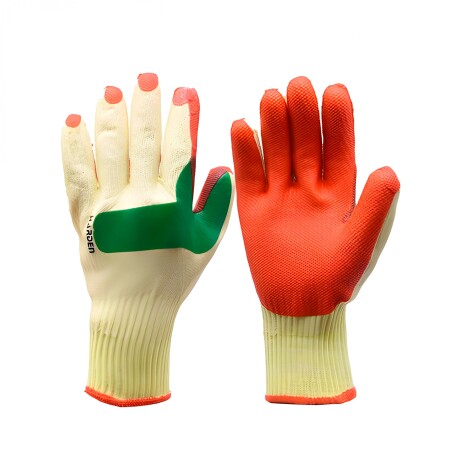 GUANTES GOMA ALGODON 10 (PAQUETE 10 PARES) Sin color