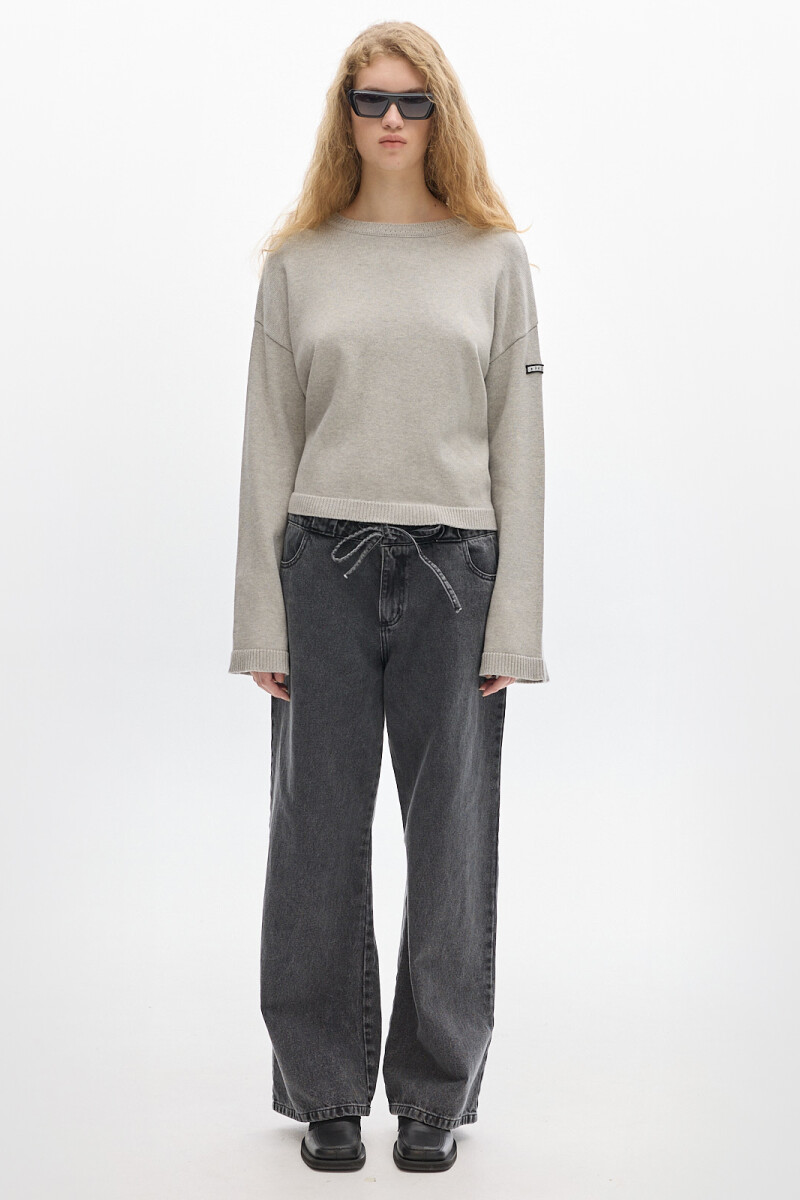 Buzo Stone Gris Melange