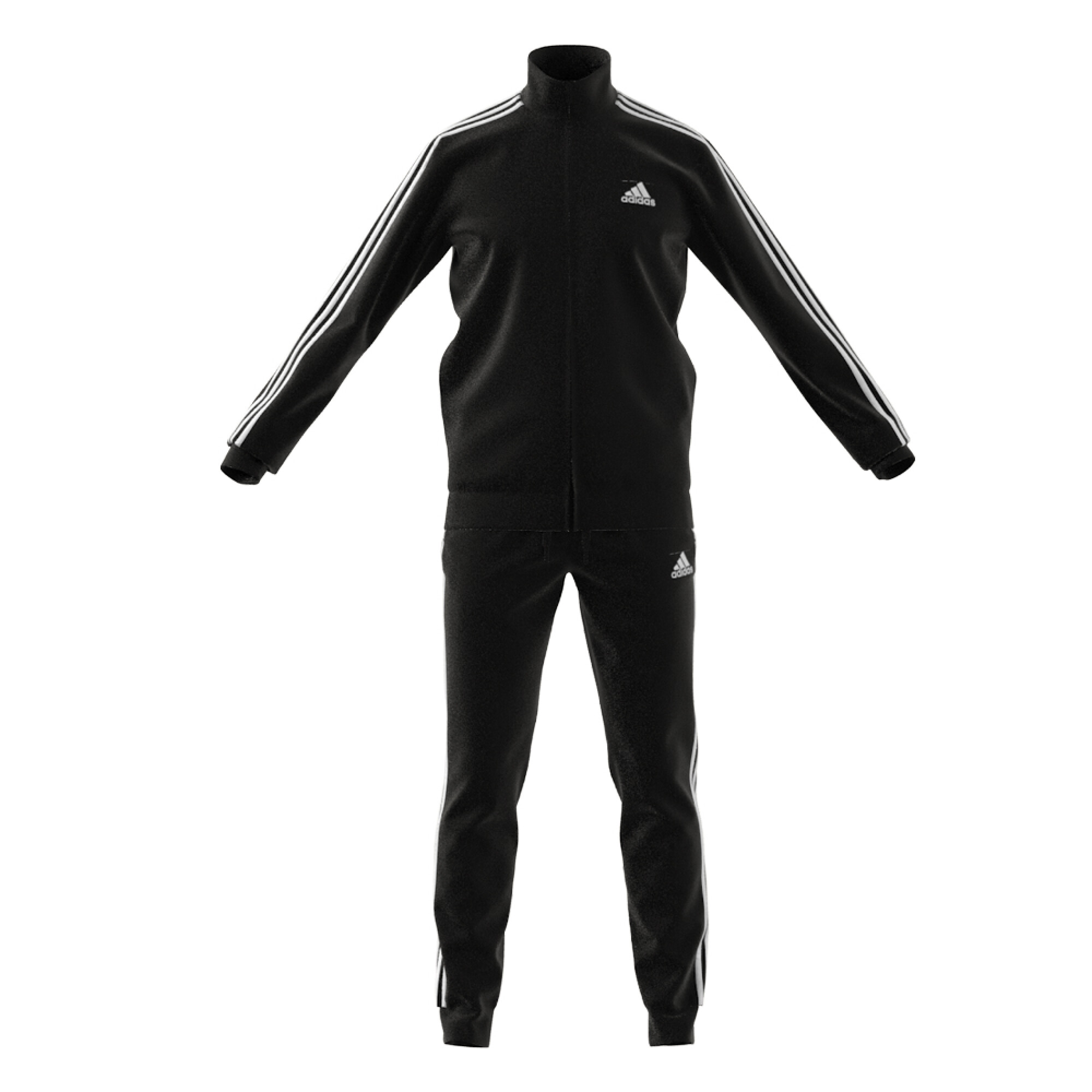EQUIPO adidas PRIMEGREEN ESSENTIALS 3 STRIPES - Black — Global Sports