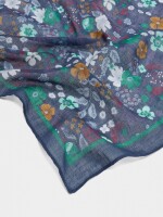 Pañuelo Cuadrado Estampado 100% Algodón multicolor