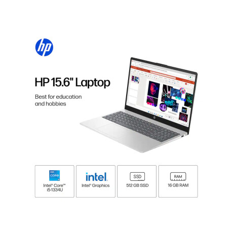 Notebook HP 15-FD0215dx Core 5 120U 512GB 16GB 15.6" Touch Notebook HP 15-FD0215dx Core 5 120U 512GB 16GB 15.6" Touch