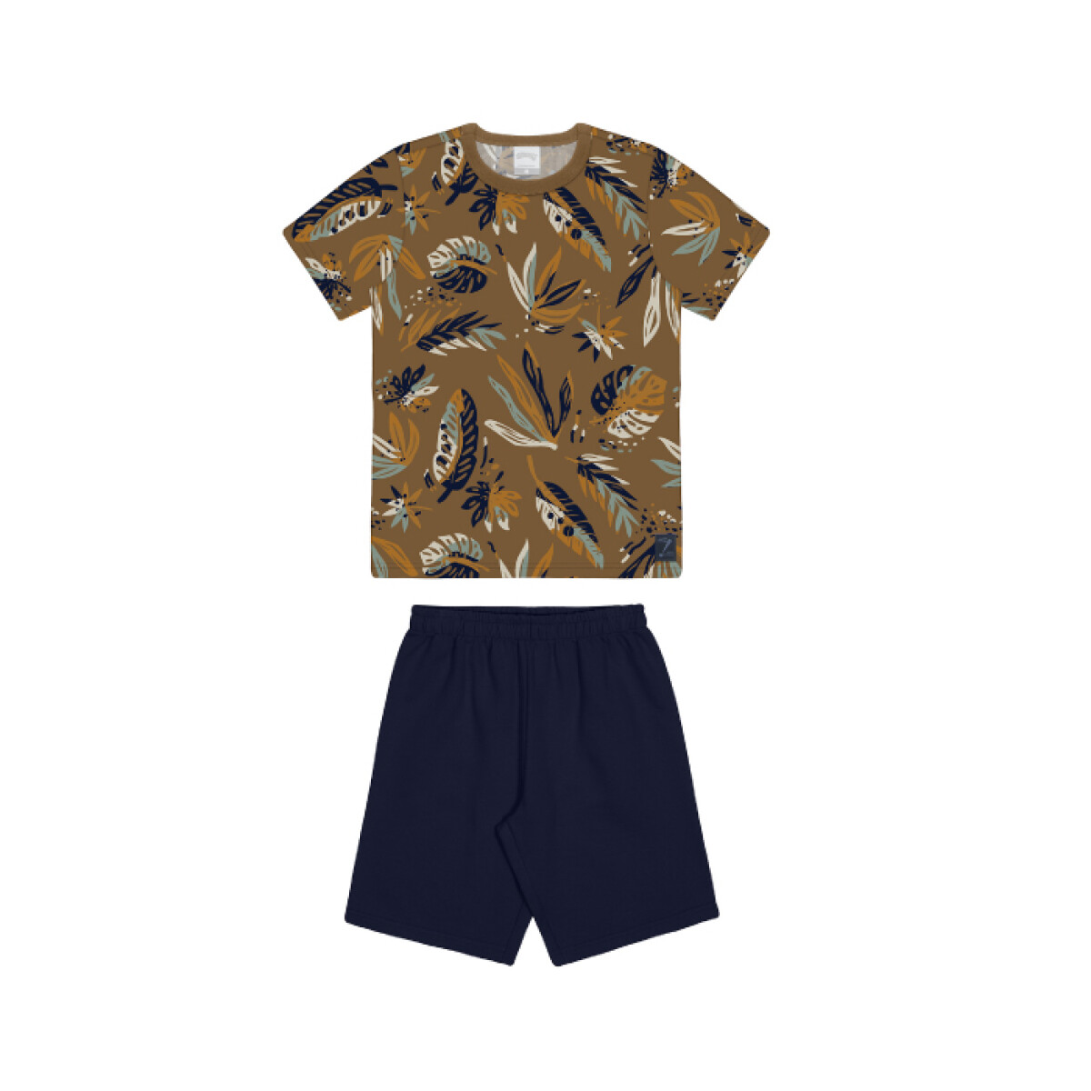 Conjunto Tropic Summer - Marrón 