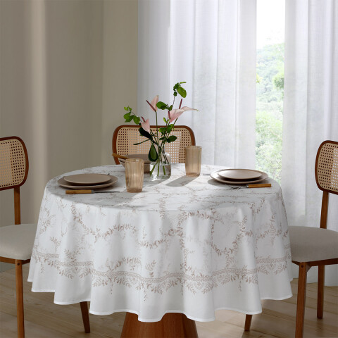 Mantel Redondo Renova Dohler 180 cm IRIS