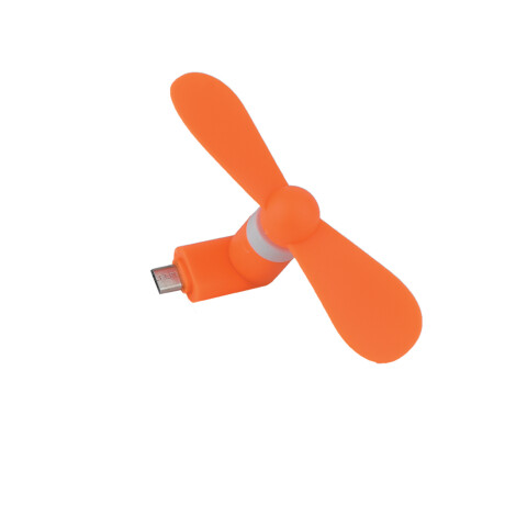Mini ventilador para Android Naranja