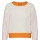 Sweater Vigga Color Block Orange Pepper