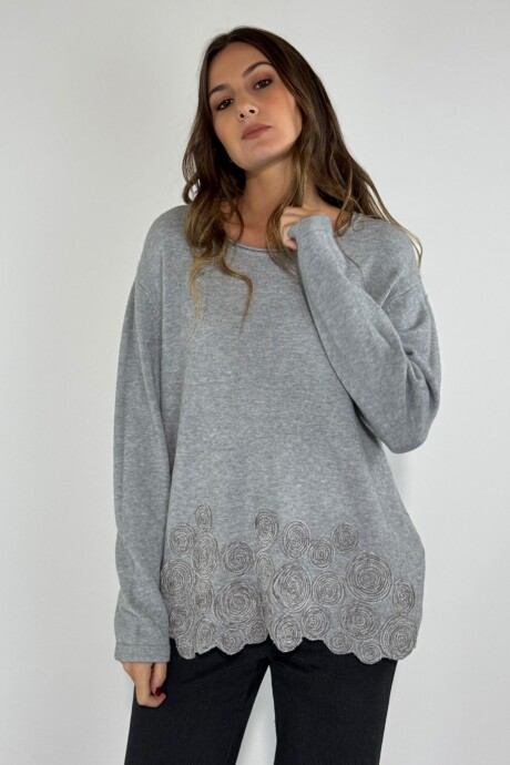 SWEATER IVETE Gris