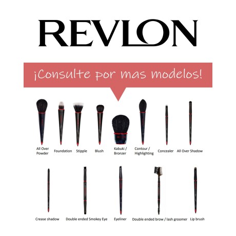 Brocha Cepillo Maquillador Revlon Contour Highlighter Brush Brocha Cepillo Maquillador Revlon Contour Highlighter Brush