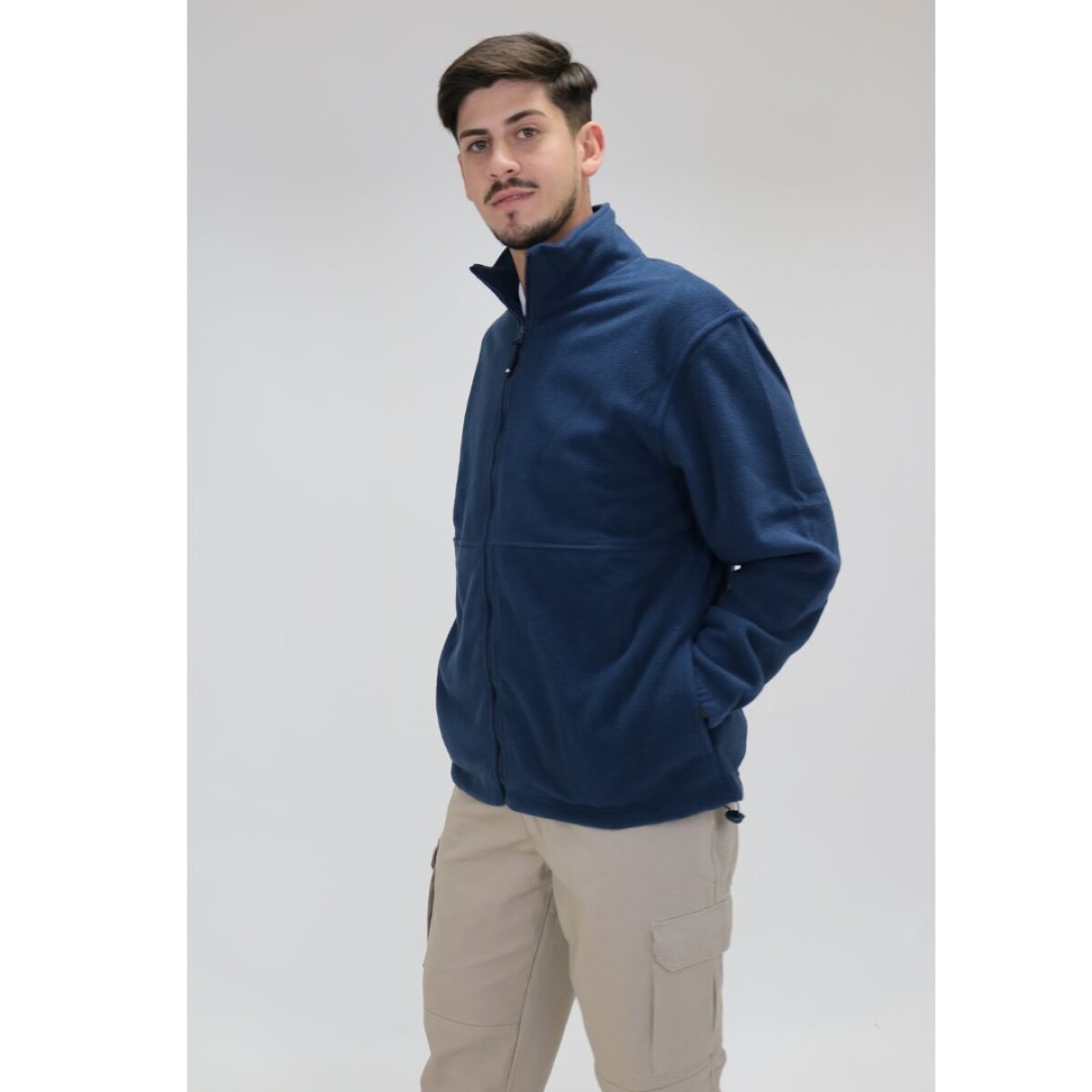 Campera Polar Unisex - Azul marino 