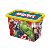 Caja organizadora infantil con tapa Plasútil 7 litros Avengers
