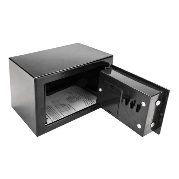 Caja Fuerte Cofre Electronica Digital Llaves Seguridad Color Variante Negro