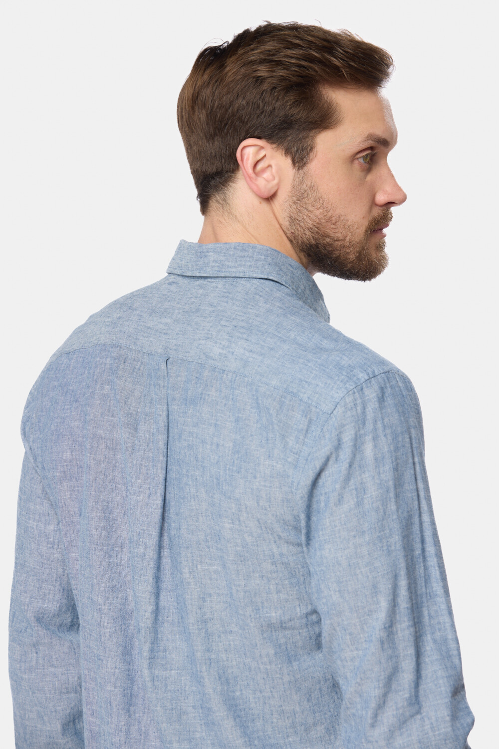 CAMISA DE LINO Denim