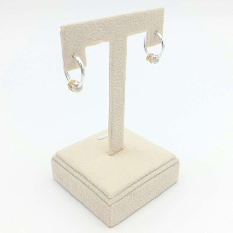 Par de aros de plata 925 Con Llamadores De Angeles