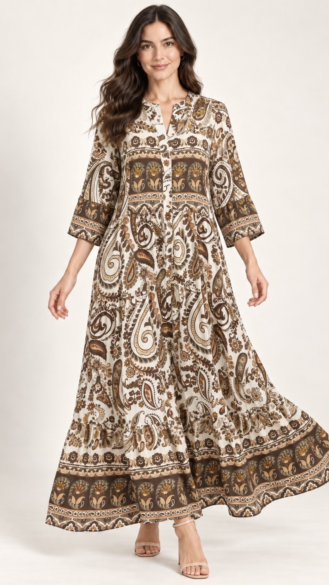 Vestido Mage Marrón