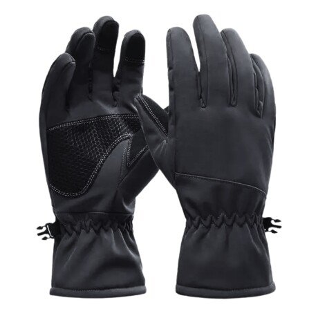 Guante térmico Softshell touch Negro