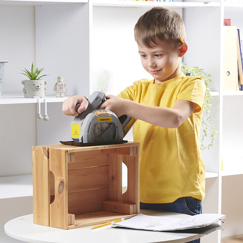 Sierra Circular de Juguete a Pilas Stanley Jr U