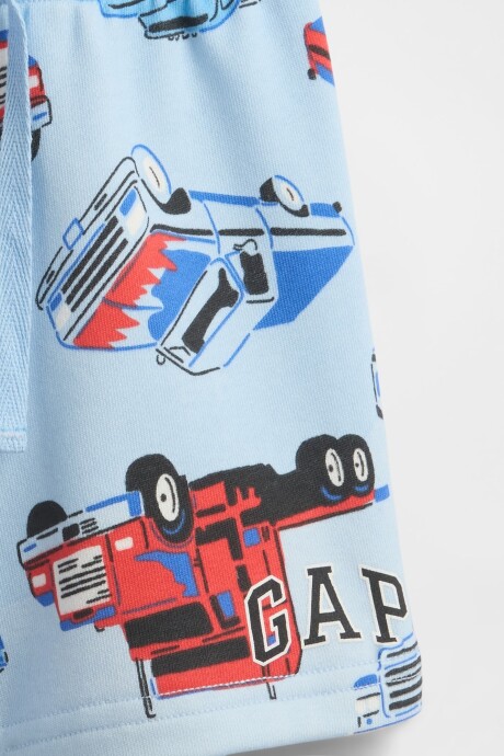 Short Logo Gap Sin Felpa Toddler Niño Light Blue Shadow