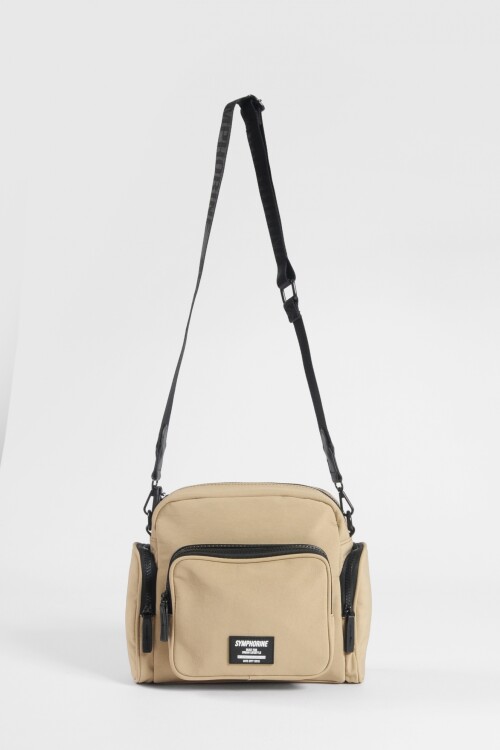 Bandolera urban lifestyle beige