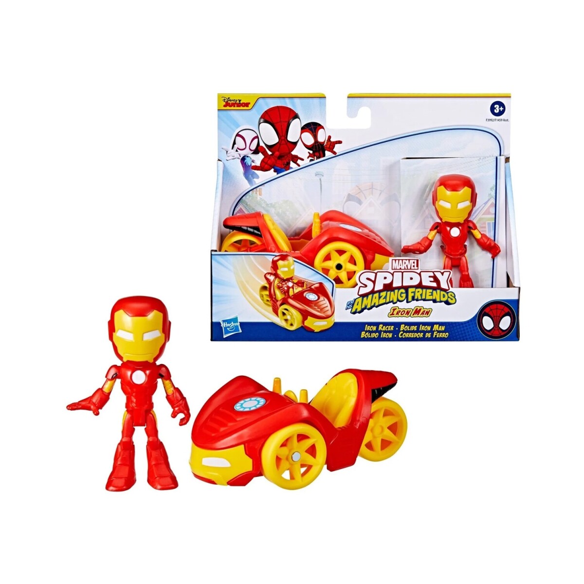 Figura Juguete vehículo Spidey and His Amazing Friends Hasbro 