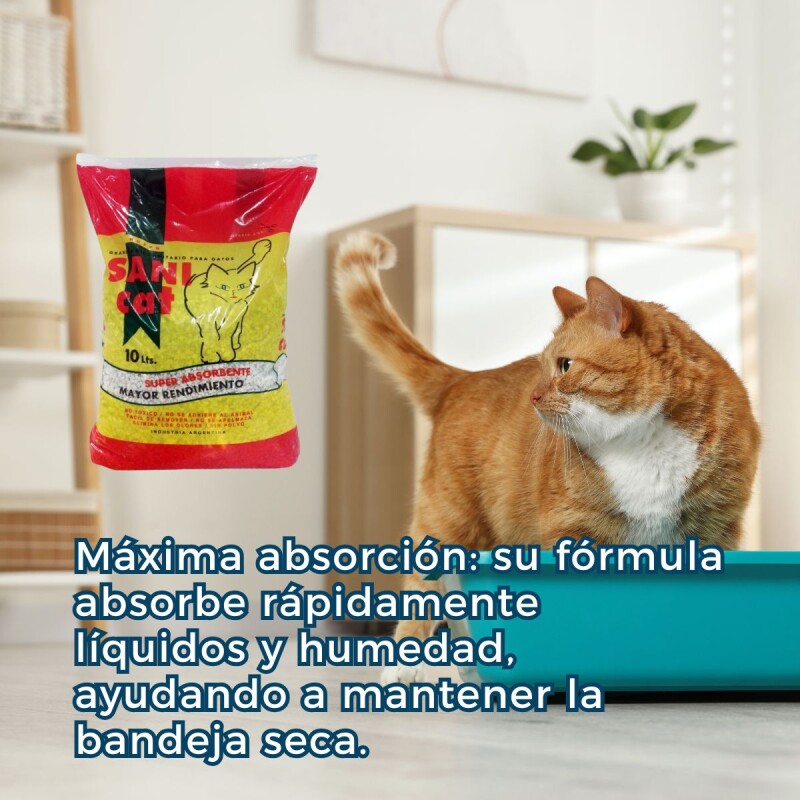 SANICAT 4 KG GRANULADO SANITARIO SANICAT 4 KG GRANULADO SANITARIO