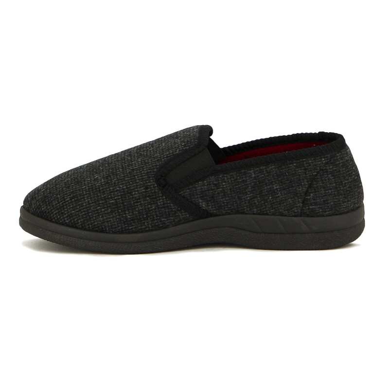 Pantuflas Hombre Dortex Negro