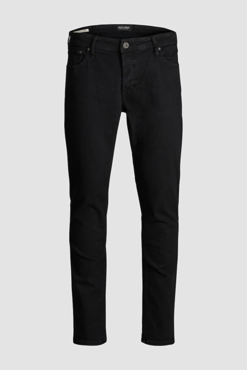 Jeans Slim fit, con diseño clásico de 5 bolsillos Black Denim
