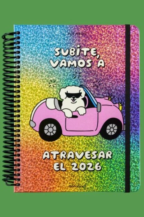 AGEND2A MONOBLOCK FLO MEIJE A5 SEMANAL ANILLADA 2026 - SUBITE AGEND2A MONOBLOCK FLO MEIJE A5 SEMANAL ANILLADA 2026 - SUBITE