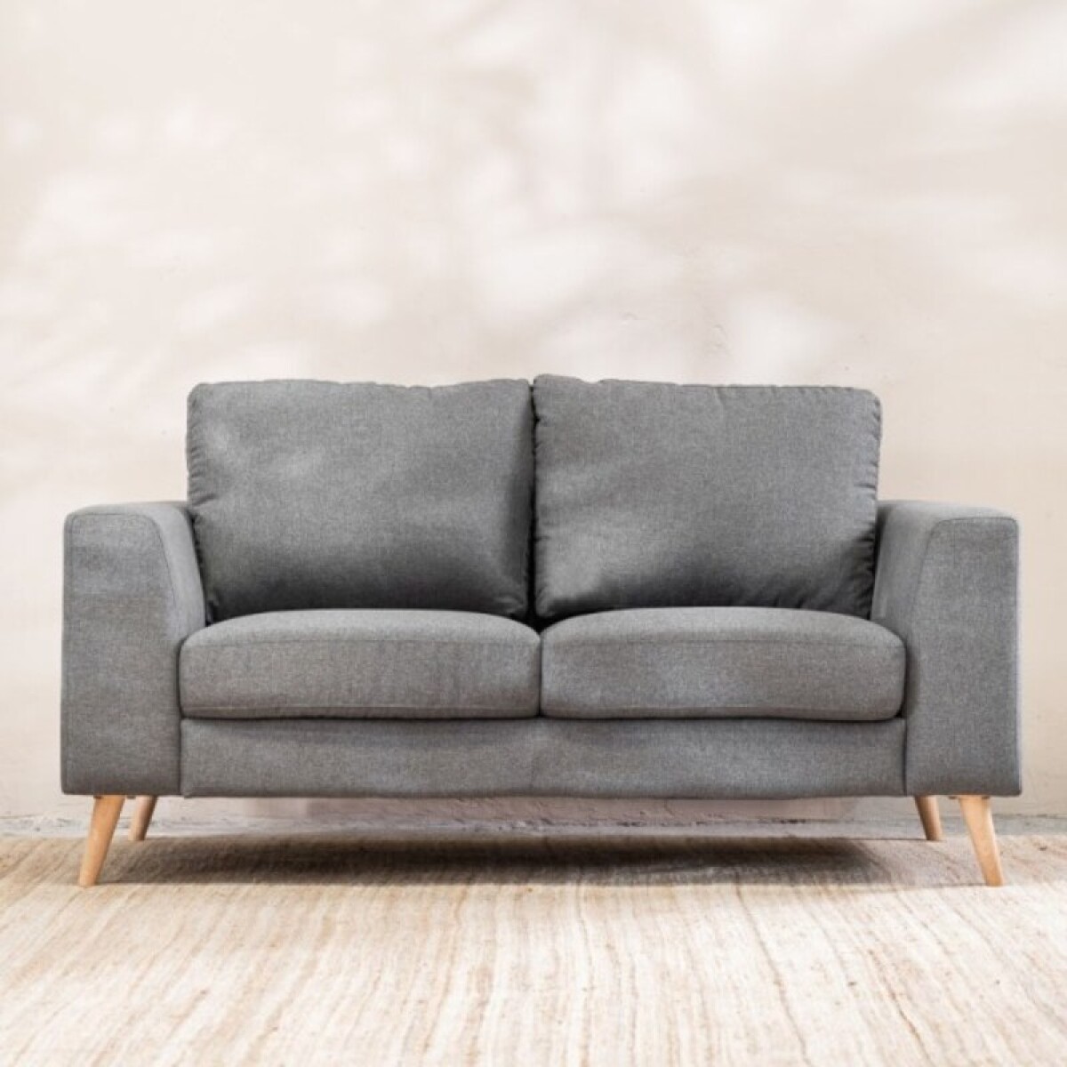 Sillón Lima 2 Cuerpos Gris Oscuro - Gris Oscuro 
