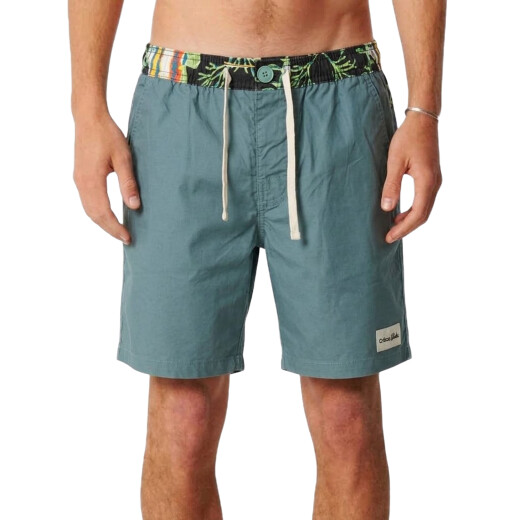 Boardshort Critical Slide Tropical Plain Jane 16" - Verde Boardshort Critical Slide Tropical Plain Jane 16" - Verde