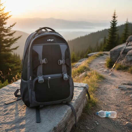 Mochila Arye Paso Severino 36 Litros con Portanotebook Negra