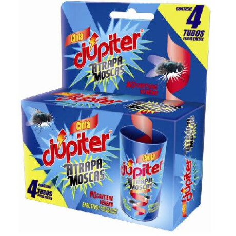 CINTA JUPITER ATRAPA MOSCAS X 4 UNIDADES CINTA JUPITER ATRAPA MOSCAS X 4 UNIDADES