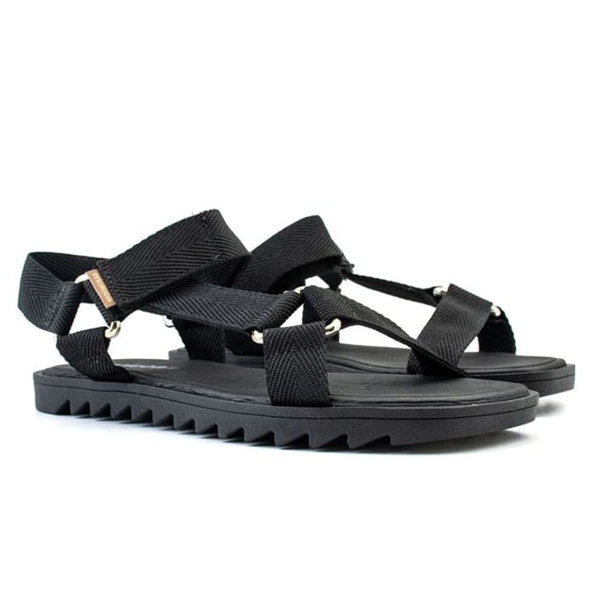 Sandalias Moleca Casual Baja - 5454.101-375 - Negro 