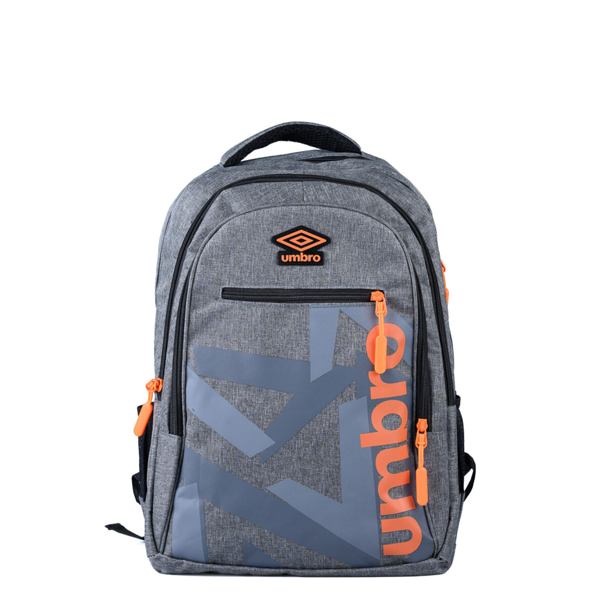 Mochila Umbro Orbum - Gris - Anaranjado - Negro 