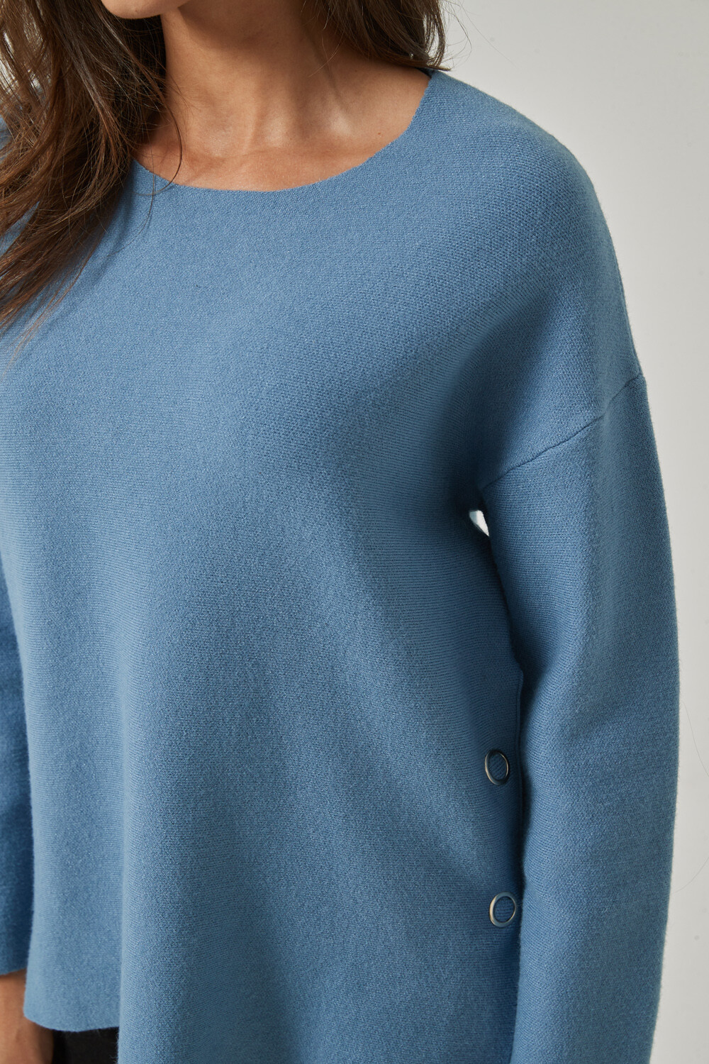 Sweater Inna Azul Grisaceo
