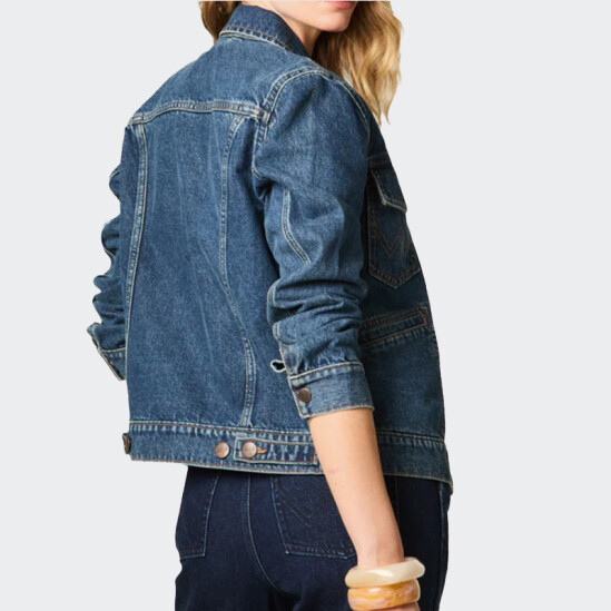 Campera Wrangler Denim Azul
