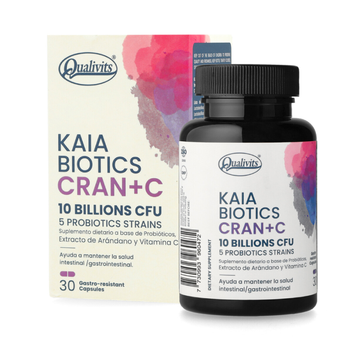 Probióticos Kaia Cran+C 30 Cápsulas 