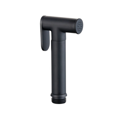 Ducha Higienica Negro Mate Redonda 000