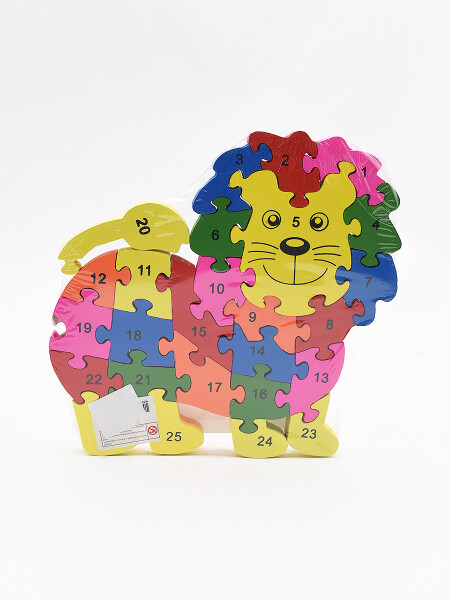 PUZZLE LEON COLORES MULTICOLOR