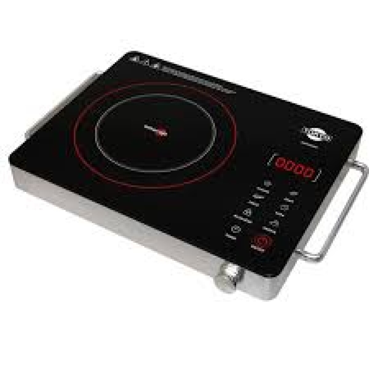Placa Infrarroja Tokyo Con Asas Dysplay Led + Panel Touch 